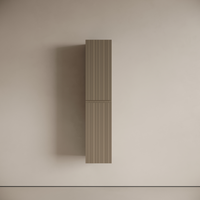 Шкаф-пенал подвесной SANCOS Code, 350х350х1650 мм, цвет серо- бежевый, арт. арт-PCD35GB — фото 7, Пеналы для ванной комнаты