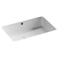 Раковина встраиваемая снизу Ceramicanova Era, c отверстием слива - перелива 460x320x155 мм, белый, арт.CN15003 — фото 1, Раковины встраиваемые снизу