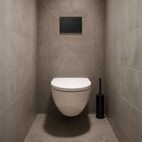 Кнопка смыва IBERICA BLANCA INOX-S нержавеющая сталь, черный матовый (IB.B016.04) — фото 3, Кнопки смыва