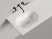 Раковина столешница ONDA FLOW OVAL арт-1402204MN — фото 3, Раковины подвесные