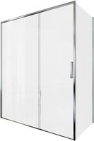 Душевой уголок Aquanet Pleasure Evo 160x90 профиль хром, прозрачное стекло арт-AE65-160x90-CT — фото 4, Прямоугольные душевые уголки