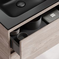 Тумба под раковину SANCOS Libra Floor напольная, 890х450х840, c двумя ящиками оснащенными доводчиками, дуб галифакс натуральный, арт. арт-LB90FEG — фото 12, Тумбы под раковину