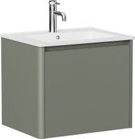 Тумба под раковину Allen Brau Gravity 60 олива матовый арт-1.370012.CGM — фото 1, Тумбы под раковину