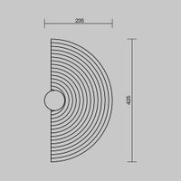 Настенный светильник (бра) Freya FR6189WL-L20LG1 — фото 7, Бра