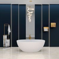 Ванна SAPPHIRE 170 см из Solid Perfection / Aqua de Marco 1170WSAPP_SOL — фото 1, Ванны