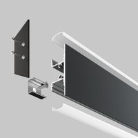 Товар: Профиль Led Strip ALM-1848-B-2M - фото 3 Профиль Led Strip ALM-1848-B-2M — фото 3, Комплектующие для освещения