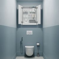 Шкаф подвесной IDDIS Edifice 60 см белый арт-EDI60W0i97 — фото 1, Шкафы для ванной