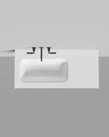 Раковина столешница ONDA FLOW ROUND 72 арт-14022052MN — фото 11, Раковины подвесные