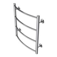 Товар: Полотенцесушитель водяной AZARIO VERONA 500/600 4 секции, нижнее/диагональное подключение, 1/2", хром арт-AZ04156 - фото 2 Полотенцесушитель водяной AZARIO VERONA 500/600 4 секции, нижнее/диагональное подключение, 1/2", хром арт-AZ04156 — фото 2, Водяные полотенцесушители