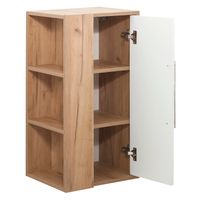 Комод подвесной MELBOURNE 40 /универсальный/дуб/белый/ AQUA DE MARCO 3040WCMEL/V.2.0 — фото 5, Комоды и тумбы для ванной комнаты