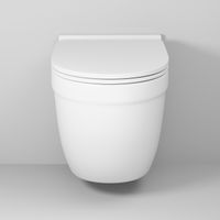 Товар: Унитаз подвесной Grossman (520х360х410) безободковый,белый матовый с тонкой крышкой,микролифт,смыв торнадо,1 место арт-GR-4483MSQ - фото 5 Унитаз подвесной Grossman (520х360х410) безободковый,белый матовый с тонкой крышкой,микролифт,смыв торнадо,1 место арт-GR-4483MSQ — фото 5, Подвесные унитазы