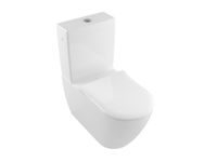 Сливной бачок, Villeroy&Boch, Subway 2.0, глубина, мм-180, объем сливного бачка, л-3/6, тип смыва-двойной, подключение воды-сбоку или сзади, материал-санфарфор, цвет кнопки-хром, цвет-альпийский белый арт-57061101 — фото 1, Комплектующие для туалета