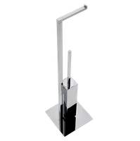 Товар: Стойка COLOMBO DESIGN MINI Q B5018 с держателем туалетной бумаги и ершиком цвет хром - фото 3 Стойка COLOMBO DESIGN MINI Q B5018 с держателем туалетной бумаги и ершиком цвет хром — фото 3, Ершики для унитаза