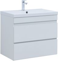 Товар: Тумба с раковиной Aquanet Нота new 75 цв.белый глянец 00335871 - фото 1 Тумба с раковиной Aquanet Нота new 75 цв.белый глянец 00335871 — фото 1, Тумбы с раковиной