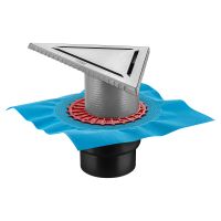 Товар: Трап BERGES водосток ZENTRUM Norma 35х25х25 угловой, матовый хром, выпуск D50/75/110 H74 вертикальный арт-090473 - фото 1 Трап BERGES водосток ZENTRUM Norma 35х25х25 угловой, матовый хром, выпуск D50/75/110 H74 вертикальный арт-090473 — фото 1, Трапы для душа