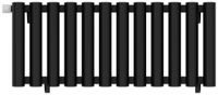 Отопительный радиатор Сунержа Кумир-0 EU50 левый 300х820 12 секций Матовый чёрный арт-31-0350-3012 — фото 6, Радиаторы отопления