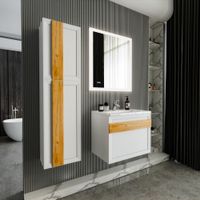 Товар: Комплект мебели для ванной Бриклаер , белый арт-БЕРЛИН 70BD - фото 5 Комплект мебели для ванной Бриклаер , белый арт-БЕРЛИН 70BD — фото 5, Комплекты мебели для ванной