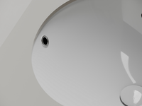 Раковина встраиваемая снизу Ceramicanova Era 465x380x190 мм, с отверстием слива - перелива, белый, арт. арт-CN15005 — фото 5, Раковины встраиваемые снизу