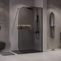 Товар: Душевая перегородка Niagara Nova (90х200) черный матовый,стекло тонированное,1 место арт-NG-689-90TBLACK - фото 2 Душевая перегородка Niagara Nova (90х200) черный матовый,стекло тонированное,1 место арт-NG-689-90TBLACK — фото 2, Душевые перегородки