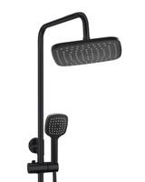 OneLife душевая система с смесителем для душа, черный арт-P01-912b — фото 2, Душевые стойки