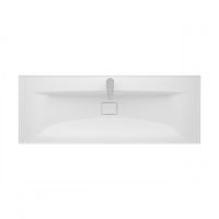 Раковина АЙРИС М 120, белая 1A73283KAG010 — фото 3, Раковины встраиваемые сверху