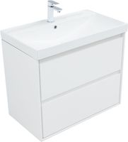 Товар: Тумба с раковиной Aquanet Милан 80 цв. белый глянец 00340154 - фото 12 Тумба с раковиной Aquanet Милан 80 цв. белый глянец 00340154 — фото 12, Тумбы с раковиной