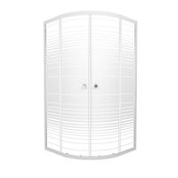 ДШ Полосы 90*90 (2 места) арт-Щ0000064830 — фото 2, Душевые уголки четверть круга