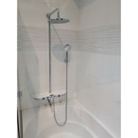 Смеситель для ванной/душа Murray для душа с изливом, телескопическая штанга, арт-MU253.5/5SB — фото 1, Смеситель для ванны