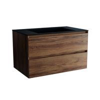 База под раковину Luka 800 подвесная, 2 выкатных ящика soft-close, С.Oak арт-VMC-2L800CO — фото 14, Тумбы под раковину