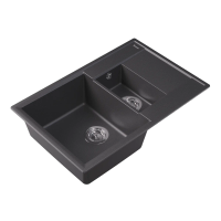 Товар: Мойка "Консул" 760 К, черный FG арт-23.025.D0760.102 - фото 1 Мойка "Консул" 760 К, черный FG арт-23.025.D0760.102 — фото 1, Кухонные мойки