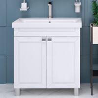 Тумба напольная OSTIN 80 / AQUA DE MARCO 2080WCOST — фото 2, Тумбы под раковину