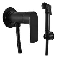 Смеситель Vltava для биде для биде с душевой лейкой с нажимным механизмом металл, VT447/1CMAT — фото 1, Смесители для биде