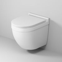 Товар: Унитаз подвесной Grossman (520х360х410) безободковый,белый матовый с тонкой крышкой,микролифт,смыв торнадо,1 место арт-GR-4483MSQ - фото 4 Унитаз подвесной Grossman (520х360х410) безободковый,белый матовый с тонкой крышкой,микролифт,смыв торнадо,1 место арт-GR-4483MSQ — фото 4, Подвесные унитазы