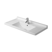 Раковина, Duravit, Starck 3, шгв 850*485*190, цвет-белый арт-0304800000 — фото 1, Раковины встраиваемые сверху