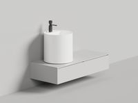 Раковина накладная ARMONIA ROUND TOP 03
без отверстия под смеситель 130423TM — фото 3, Раковины