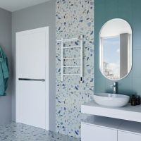 Полотенцесушитель электрический Grota Alto 430х800 белый Alto 430х800 RAL9016 EL — фото 5, Электрические полотенцесушители