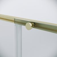 Товар: Дверь в нишу Niagara Nova NG-44-10ASG (100х195) раздвижная,золото сатин,стекло прозрачное,1 место - фото 9 Дверь в нишу Niagara Nova NG-44-10ASG (100х195) раздвижная,золото сатин,стекло прозрачное,1 место — фото 9, Раздвижные душевые двери