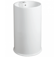 Раковина SIMAS LAVABI напольная с одним отверстием цвет белый GTE — фото 1, Раковины подвесные