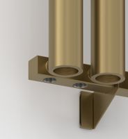 Отопительный радиатор Сунержа Кумир-0 EU50 левый 300х610 9 секций Золотой шёлк арт-32-0350-3009 — фото 2, Радиаторы отопления