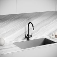 Смеситель для кухни SANCOS Taper с возможностью подключения фильтра для воды, цвет черный матовый, арт. арт-SC4012MB — фото 3, Смесители для кухни