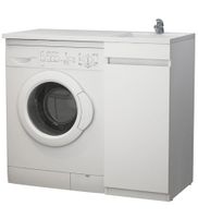 тумба Модерн 375 (Даллас-1000) напольная, белая без умывальника 375х480х858 MFR79600WT — фото 1, Комоды и тумбы для ванной комнаты