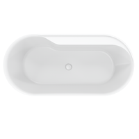 Ванна AQUAme акриловая отдельностоящая арт-AQM3505MW-R — фото 3, Акриловые ванны