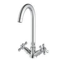 Promotion Смеситель для кухни, круг.пов.излив 300мм держ.на теле лейка, р/ДВ, хром, LM, LM6045C — фото 1, Смесители для кухни