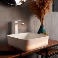 Товар: Раковина Loreto Piazza 360 округлая, белый матовый, MonteBianco арт-12018 - фото 2 Раковина Loreto Piazza 360 округлая, белый матовый, MonteBianco арт-12018 — фото 2, Раковины накладные