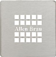 Накладка для сифона Allen Brau Priority 8.310N1-BA серебро браш — фото 1, Душевые поддоны