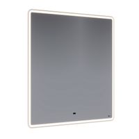 Зеркало Lemark ELEMENT 80х80 см с подсветкой, с подогревом арт-LM80Z-E — фото 1, Зеркала в ванную комнату