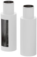 Кронштейн Опора Сунержа (для ДР Эталон и Кумир) / 2 шт Матовый белый арт-30-1545-0000 — фото 4, Комплектующие для полотенцесушителей