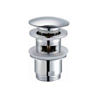 Донный клапан Rose RS01, хром — фото 1, Донные клапаны