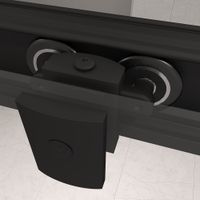 Душевой уголок RGW PA-146B 80x120, прямоугольный, профиль черный, стекло прозрачное/6 мм, арт-020814682-14 — фото 7, Прямоугольные душевые уголки