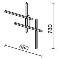 Товар: Настенный светильник (бра) Maytoni MOD248WL-L24BK - фото 3 Настенный светильник (бра) Maytoni MOD248WL-L24BK — фото 3, Бра